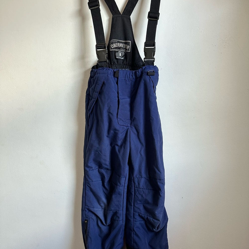 Obermeyer Black and Blue Snow Pants